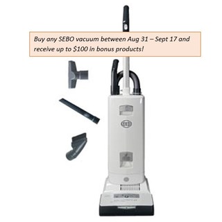 Automatic X7 Premium Upright Vacuum White (Plus $100 of FREE Items)